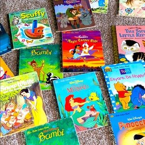 Vintage Disney Little Golden Books classic stories